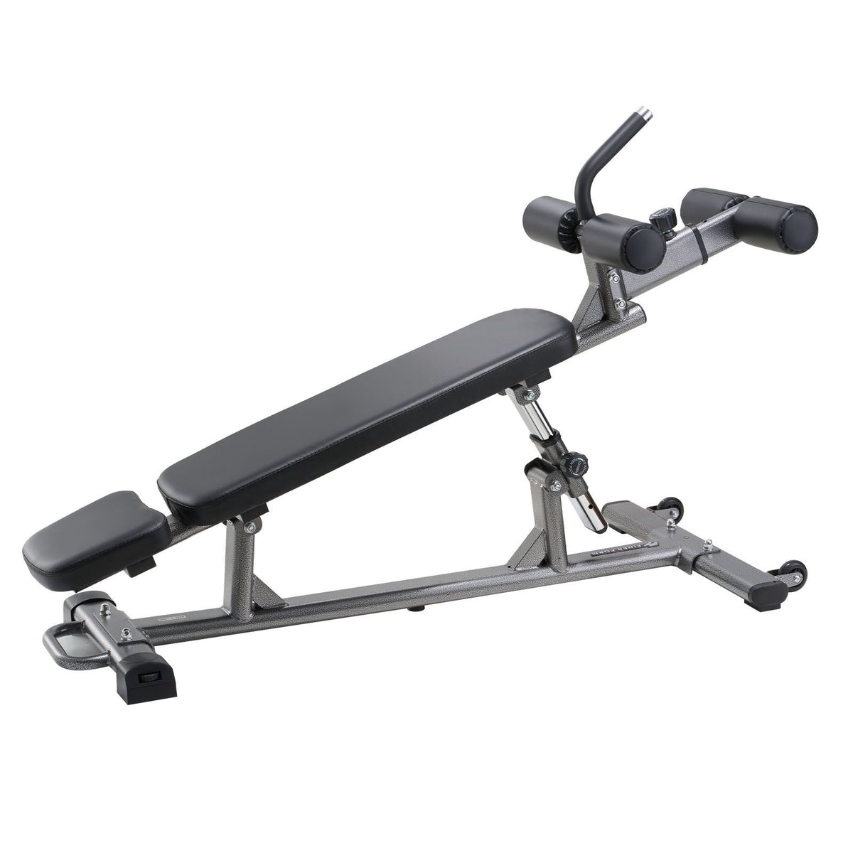 Decline Sit Up Bench 454kg Heavy Duty Ab Bench, Reverse Crunch Handle, 4 Height