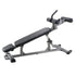 Decline Sit Up Bench 454kg Heavy Duty Ab Bench, Reverse Crunch Handle, 4 Height