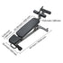 Decline Sit Up Bench 454kg Heavy Duty Ab Bench, Reverse Crunch Handle, 4 Height