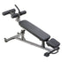 Decline Sit Up Bench 454kg Heavy Duty Ab Bench, Reverse Crunch Handle, 4 Height
