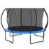 VEVOR 3.66m Trampoline, 181 kg Trampoline with Enclosure Net, Ladder, and Curved Pole, Heavy Duty Trampoline with Jumping Mat and Spring Cover Padding, Outdoor Recreational Trampolines for Kids Adults