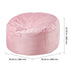 91 cm Round Bean Bag Chair with Removable Cover & Dutch Velvet Pink