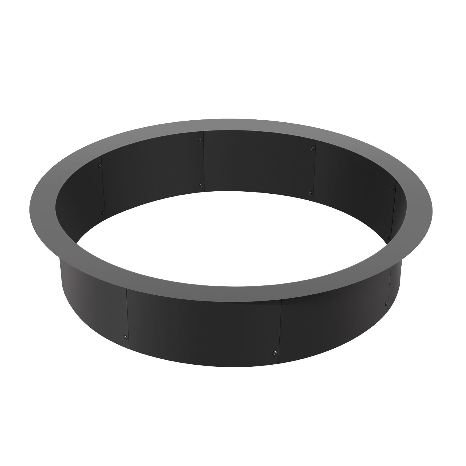 40 Inch Fire Pit Ring Insert 10" High Heavy Duty Carbon Steel Liner