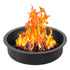 40 Inch Round Fire Pit Ring Steel Liner DIY Campfire Pit Insert Outdoor