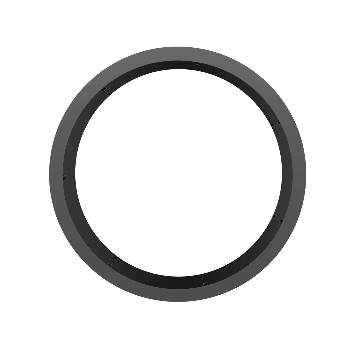 40 Inch Round Fire Pit Ring Steel Liner DIY Campfire Pit Insert Outdoor