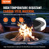 Fire Pit Ring Round Inner Steel Liner DIY Campfire Firepit