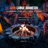 Fire Pit Ring Round Inner Steel Liner DIY Campfire Firepit
