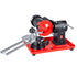 Circular Saw Blade Sharpener, 370W 2890RPM Rotary Angle Mill Grinder Sharpening Machine with 125mm Grinding Wheel & 6 Saw Centerings - Fits Φ80mm to Φ700mm Circular Saw Blades
