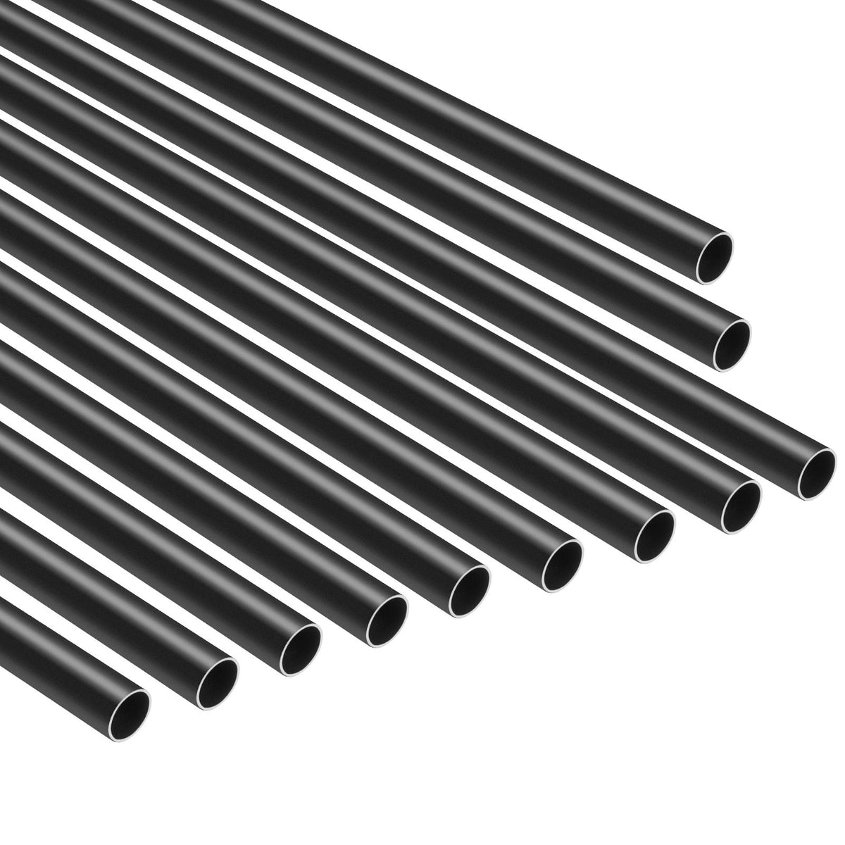 101 Pack Aluminum Stair Balusters 660mm Metal Spindles Matte Black Railing