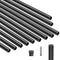 101 Pack 32 Inch Aluminum Stair Balusters Metal Spindles Black Railing Set