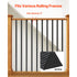 101 Pack 32 Inch Aluminum Stair Balusters Metal Spindles Black Railing Set