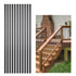 101 Pack 32 Inch Aluminum Stair Balusters Metal Spindles Black Railing Set