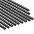Staircase Balusters 101 Pack, 32 In Aluminum Stair Balusters, 3/4 In Water-Proof Round Metal Spindle Railing, Hollow Deck Railing with Rail Caps & Screws for Stairs, Porch, Patio, Fence, Black