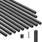 51PCS 660mm Aluminum Stair Balusters Black Metal Spindles Railing Set