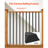 51PCS 660mm Aluminum Stair Balusters Black Metal Spindles Railing Set