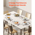 18 PCS Dinnerware Set Ceramic Plates and Bowls Sets Service for 6 White