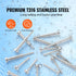20pcs T316 Stainless Steel Cable Railing Kit 1/8" Wire Swage Tensioner