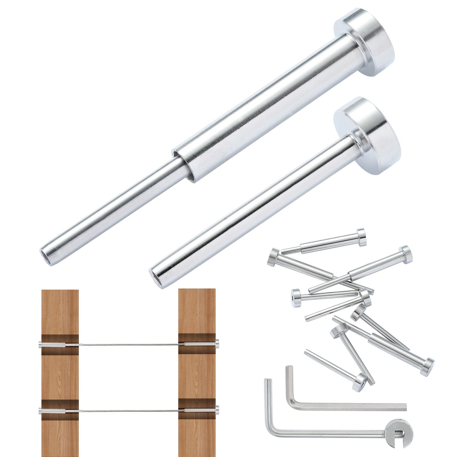 20pcs T316 Stainless Steel Cable Railing Kit 1/8