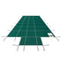 Pool Safety Cover Fits18x36ft Inground Safety Pool Cover Green Mesh with 4x8ft Center End Steps Solid Pool Safety Cover for Swimming Pool Winter