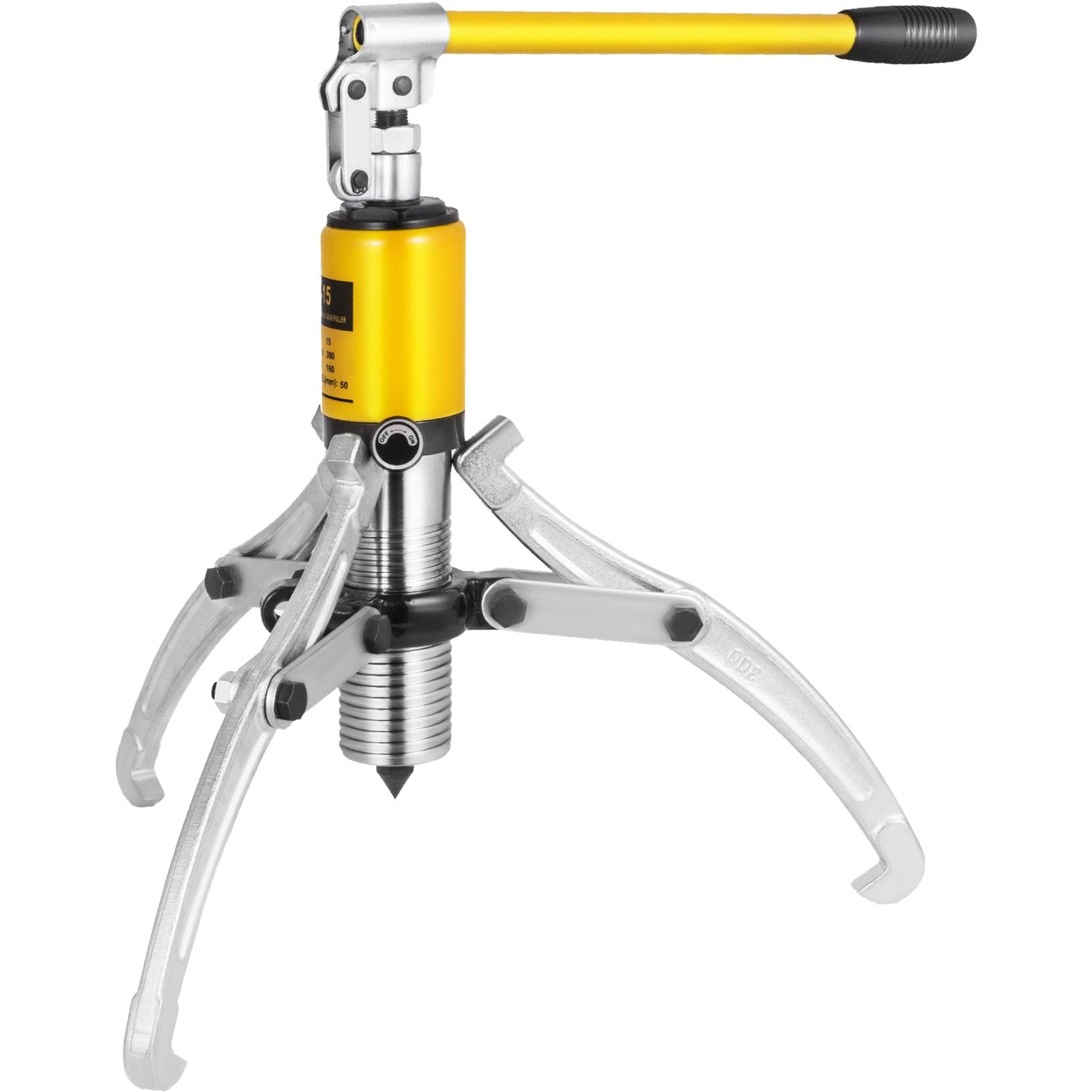 Hydraulic Gear Puller, 15 Ton Max. Capacity Hydraulic Puller, 2 or 3 Jaws Bearing Hub Separator, 3.9"- 11.8" Hydraulic Puller Separator Tool for Pulling Hubs, Flanges, Gears, Bearings