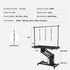 109cm Hydraulic Pet Grooming Table, Heavy Duty Dog Grooming Arm for Medium/ Small Dogs, Height Adjustable Dog Grooming Station, Anti Slip Tabletop /Dog Grooming Station, Max Bearing 182kg
