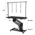 109cm Hydraulic Pet Grooming Table, Heavy Duty Dog Grooming Arm for Medium/ Small Dogs, Height Adjustable Dog Grooming Station, Anti Slip Tabletop /Dog Grooming Station, Max Bearing 182kg