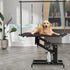 109cm Hydraulic Pet Grooming Table, Heavy Duty Dog Grooming Arm for Medium/ Small Dogs, Height Adjustable Dog Grooming Station, Anti Slip Tabletop /Dog Grooming Station, Max Bearing 182kg
