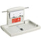 Wall Mounted Baby Changing Station Foldable Diaper Table Safety Strap HDPE