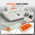 Wall Mounted Baby Changing Station Foldable Diaper Table Safety Strap HDPE