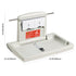 Wall Mounted Baby Changing Station Foldable Diaper Table Safety Strap HDPE