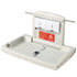 Wall Mounted Baby Changing Station Foldable Diaper Table Safety Strap HDPE