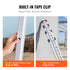 14ft Aluminum Grade Rod Telescopic Leveling Rod with Bubble Level Bag