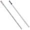 Aluminum Grade Rod, 14-Feet/8ths 4 Sections Telescopic Measuring Rod, Double-Sided Scale 1/8in Leveling Rod Stick, Aluminum Alloy Survey Rod w/ Bubble Level &Carrying Bag for Houses,Walls,Floors
