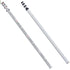 Aluminum Grade Rod, 14-Feet/8ths 4 Sections Telescopic Measuring Rod, Double-Sided Scale 1/8in Leveling Rod Stick, Aluminum Alloy Survey Rod w/ Bubble Level &Carrying Bag for Houses,Walls,Floors