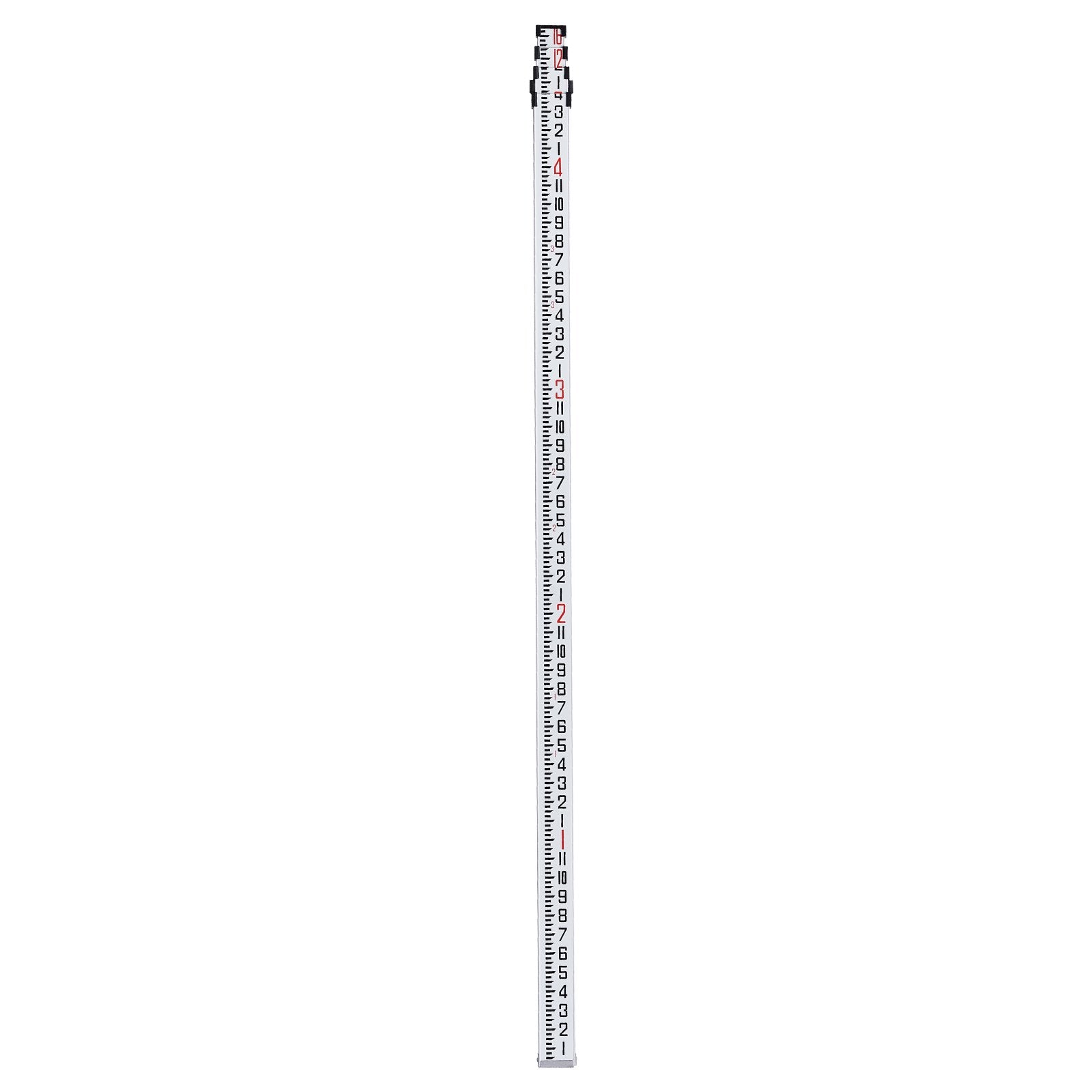Measuring Rod 16-Feet/8ths 4 Sections Telescopic Grade Rod 1/8in w/ Bag