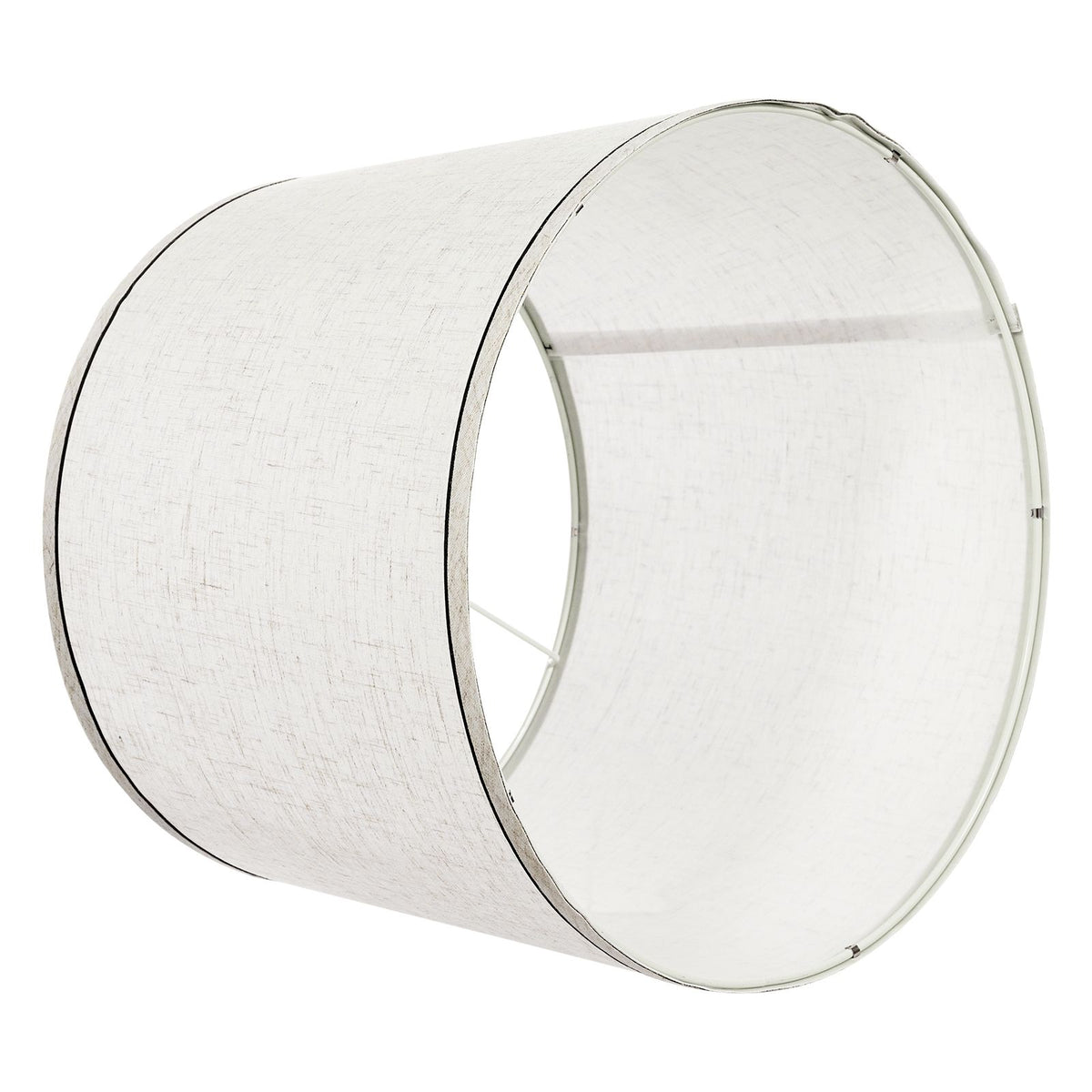 2 Pack Linen Lamp Shade 32cm Replacement Shade with Spider Fitter