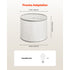 2 Pack Linen Lamp Shade 32cm Replacement Shade with Spider Fitter