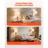 2 Pack Linen Lamp Shade 32cm Replacement Shade with Spider Fitter