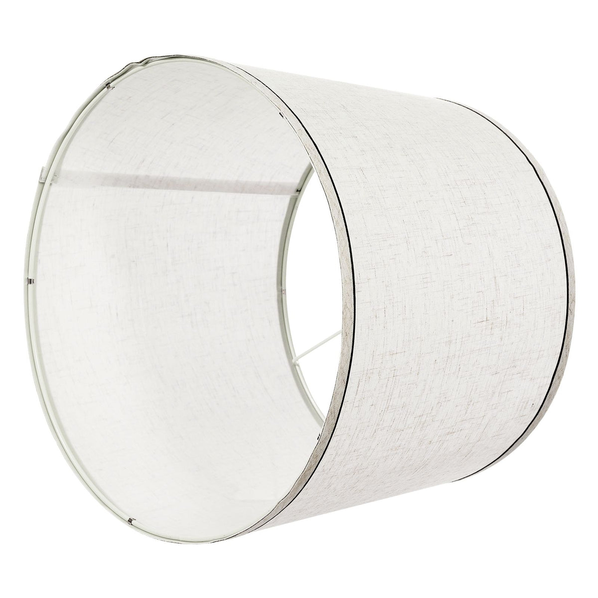 2 Pack Linen Lamp Shade 32cm Replacement Shade with Spider Fitter