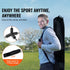 Badminton Net, Height Adjustable Volleyball Net, 10ft Wide Foldable Pickleball Net, Portable Easy Setup Tennis Net Set with Poles, Stand and Carry Bag, for Kids Backyard Game Indoor Outdoor Use