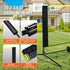 Badminton Net, Height Adjustable Volleyball Net, 10ft Wide Foldable Pickleball Net, Portable Easy Setup Tennis Net Set with Poles, Stand and Carry Bag, for Kids Backyard Game Indoor Outdoor Use