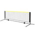 Badminton Net, Height Adjustable Volleyball Net, 10ft Wide Foldable Pickleball Net, Portable Easy Setup Tennis Net Set with Poles, Stand and Carry Bag, for Kids Backyard Game Indoor Outdoor Use
