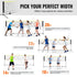 Badminton Net, Height Adjustable Volleyball Net, 17ft Wide Foldable Pickleball Net, Portable Easy Setup Tennis Net Set with Poles, Stand and Carry Bag, for Kids Backyard Game Indoor Outdoor Use