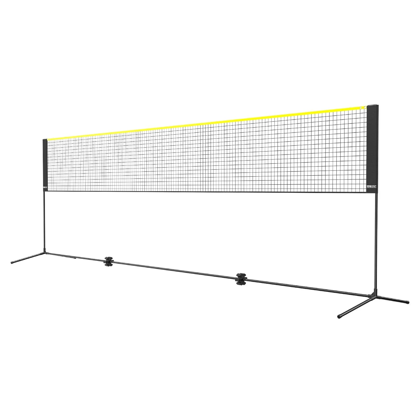 Badminton Net, Height Adjustable Volleyball Net, 17ft Wide Foldable Pickleball Net, Portable Easy Setup Tennis Net Set with Poles, Stand and Carry Bag, for Kids Backyard Game Indoor Outdoor Use