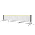 Badminton Net, Height Adjustable Volleyball Net, 17ft Wide Foldable Pickleball Net, Portable Easy Setup Tennis Net Set with Poles, Stand and Carry Bag, for Kids Backyard Game Indoor Outdoor Use