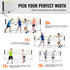 20ft Badminton Net Set Outdoor Portable Volleyball Pickleball Tennis Net