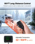 Diesel Air Heater, 8 kW DC12-24V, Fast Heating Diesel Parking Heater with Remote Control and Square Color Digital Display, Low Noise, Voice Announcement, for RV, Truck, Camper, Boat and Trailer