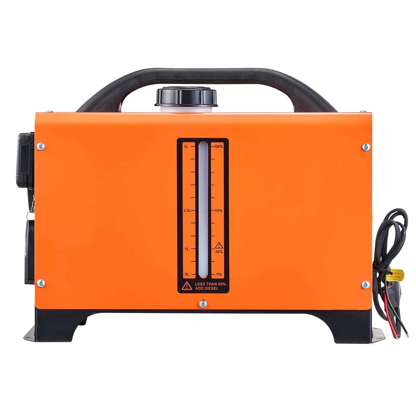 Diesel Air Heater, 8 kW DC12-24V, Fast Heating Diesel Parking Heater with Remote Control and Square Color Digital Display, Low Noise, Voice Announcement, for RV, Truck, Camper, Boat and Trailer