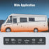Bluetooth App Control Diesel Air Heater, 12V 8KW Diesel Heater with Automatic Altitude Adjustment, Remote Control and LCD, Diesel Parking Heater for RV Trailer Camper Van Boat