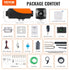 Bluetooth App Control Diesel Air Heater, 12V 8KW Diesel Heater with Automatic Altitude Adjustment, Remote Control and LCD, Diesel Parking Heater for RV Trailer Camper Van Boat